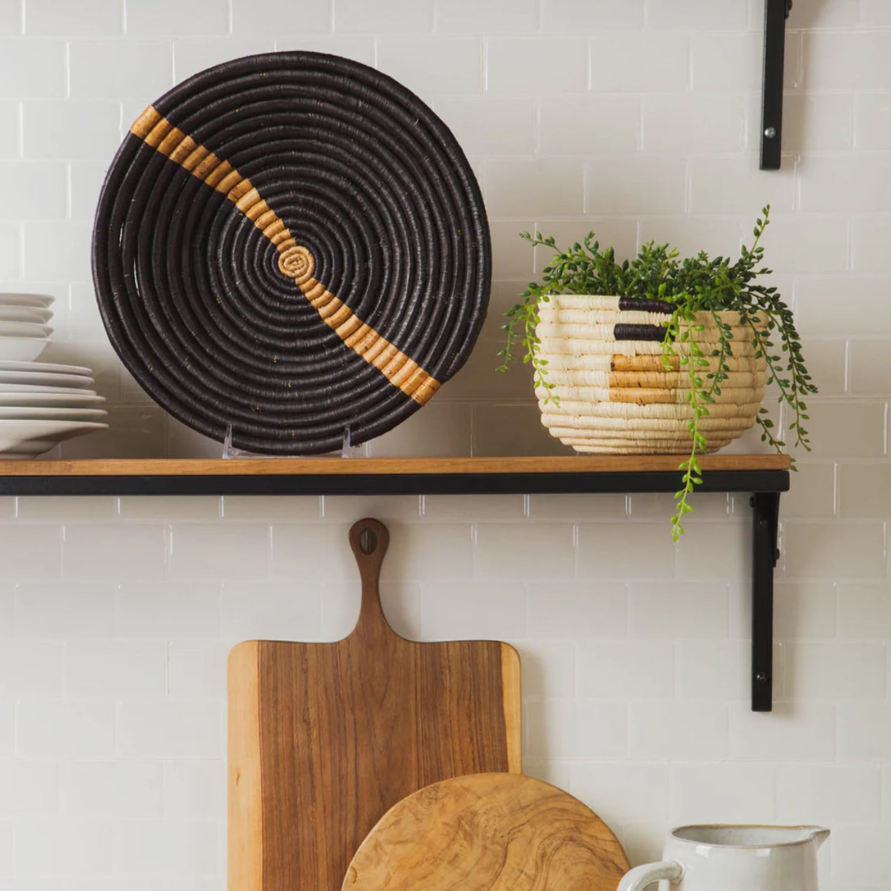 BASKETS, BOWLS + TRAYS