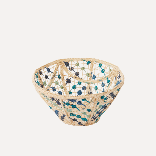 Small Blue Knot Bowl