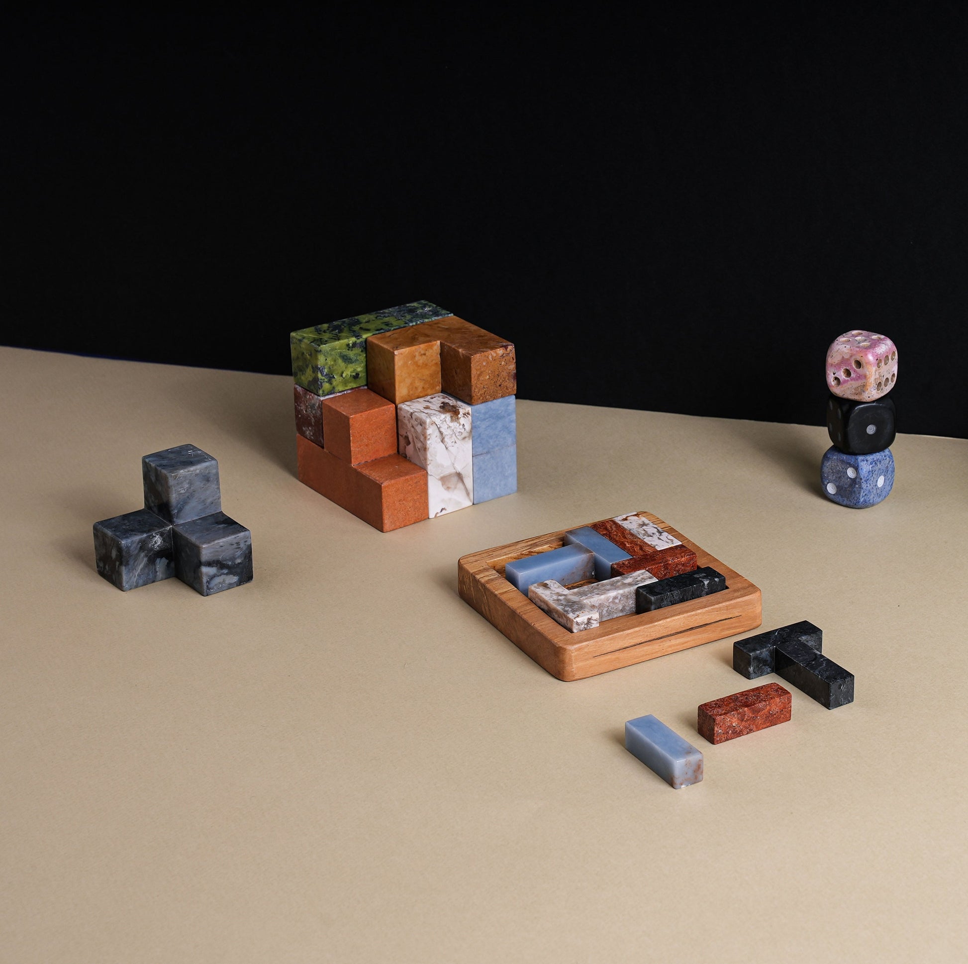 Tetris 3D Gemstone Puzzle