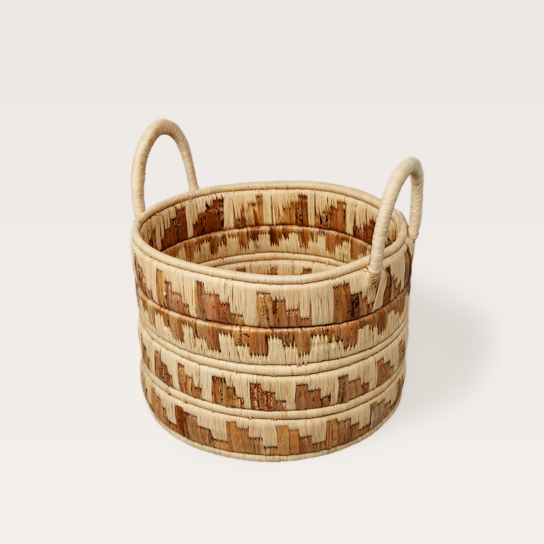 Kire Natural Banana Leaf Floor Basket