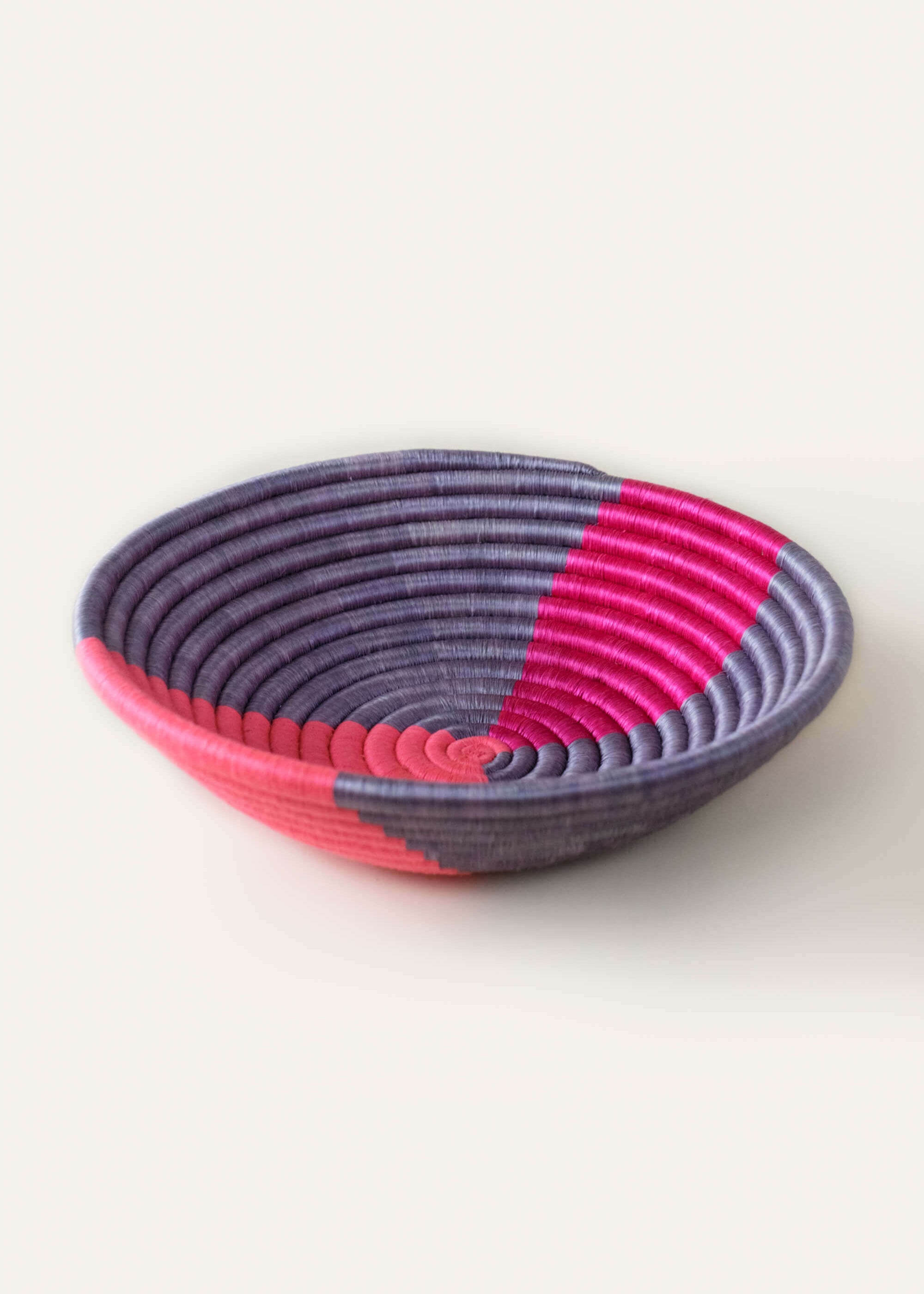 Pink Twist Basket