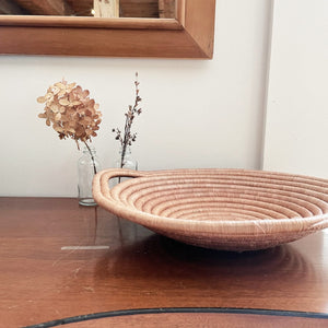 Double Handle Sweetgrass Bowl