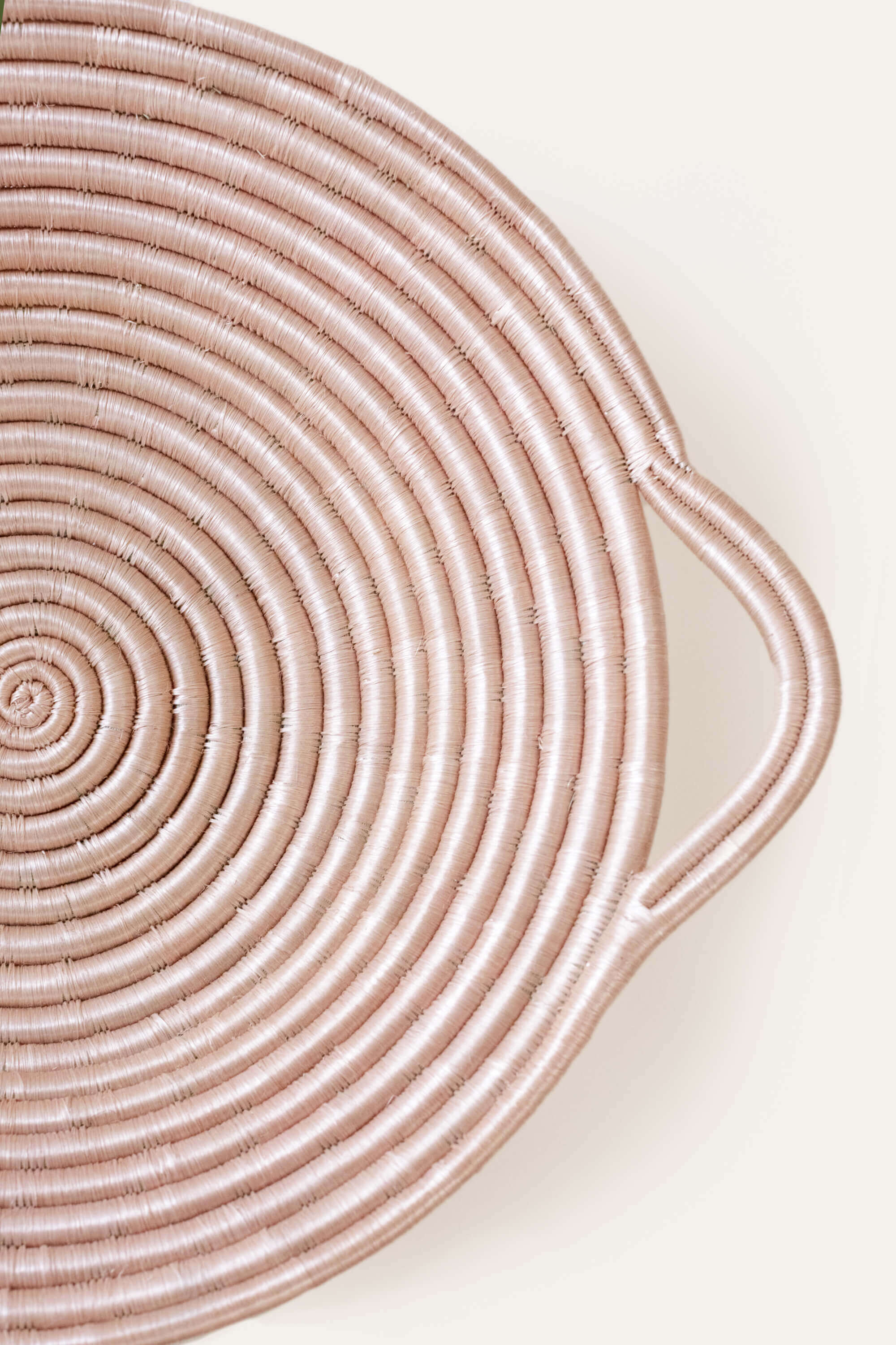 Double Handle Sweetgrass Bowl