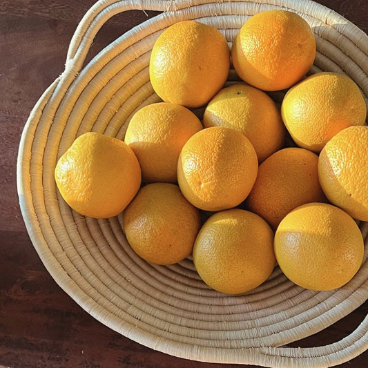 Double Handle Sweetgrass Bowl