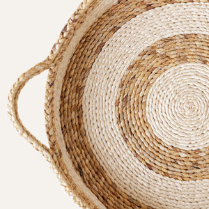 Natural Banana Leaf and Sisal Tray