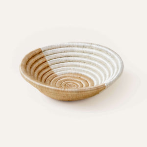 Mini White Akeza Basket