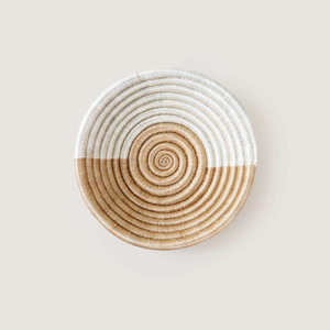 Mini White Akeza Basket