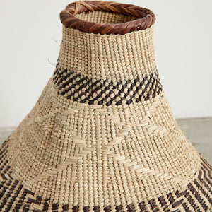 Patterned Binga Nongo Gourd Woven Basket
