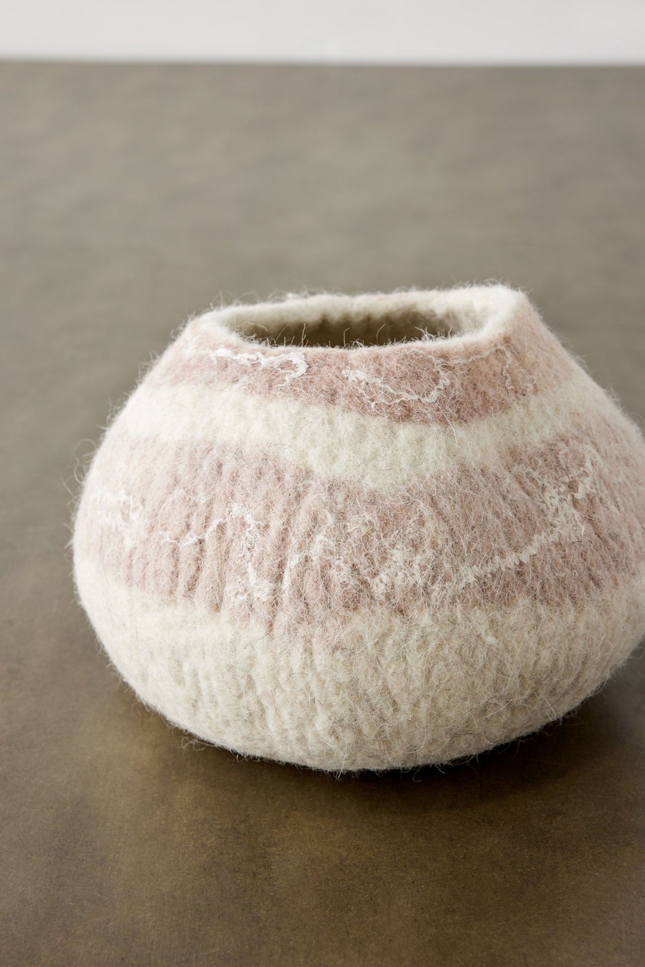 Soft Stone Harmony Wool Ukhamba Bowl
