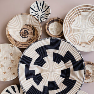 Banana Fiber Simple Spiral Basket
