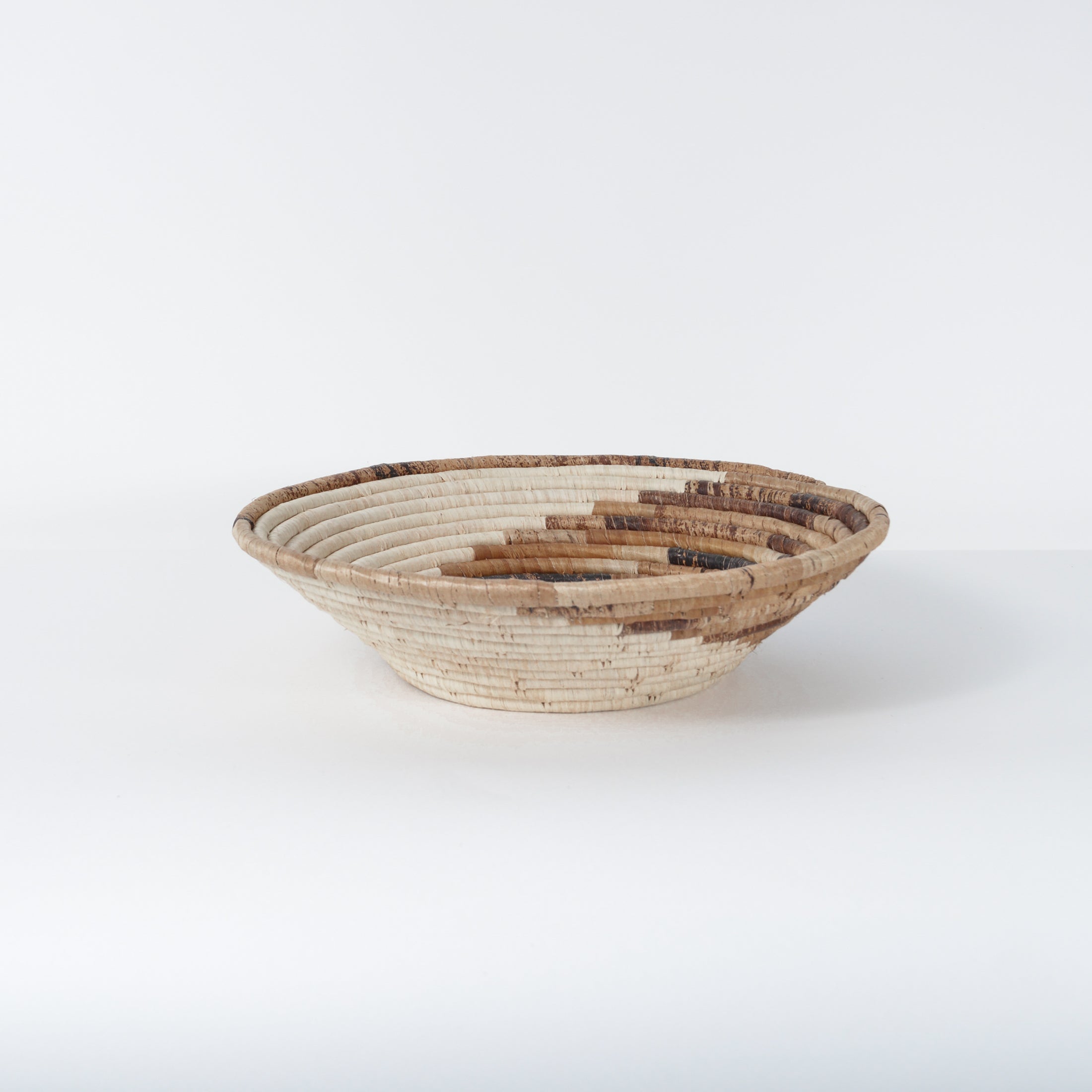 Banana Fiber Simple Spiral Basket