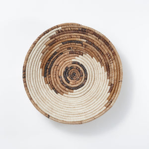 Banana Fiber Simple Spiral Basket