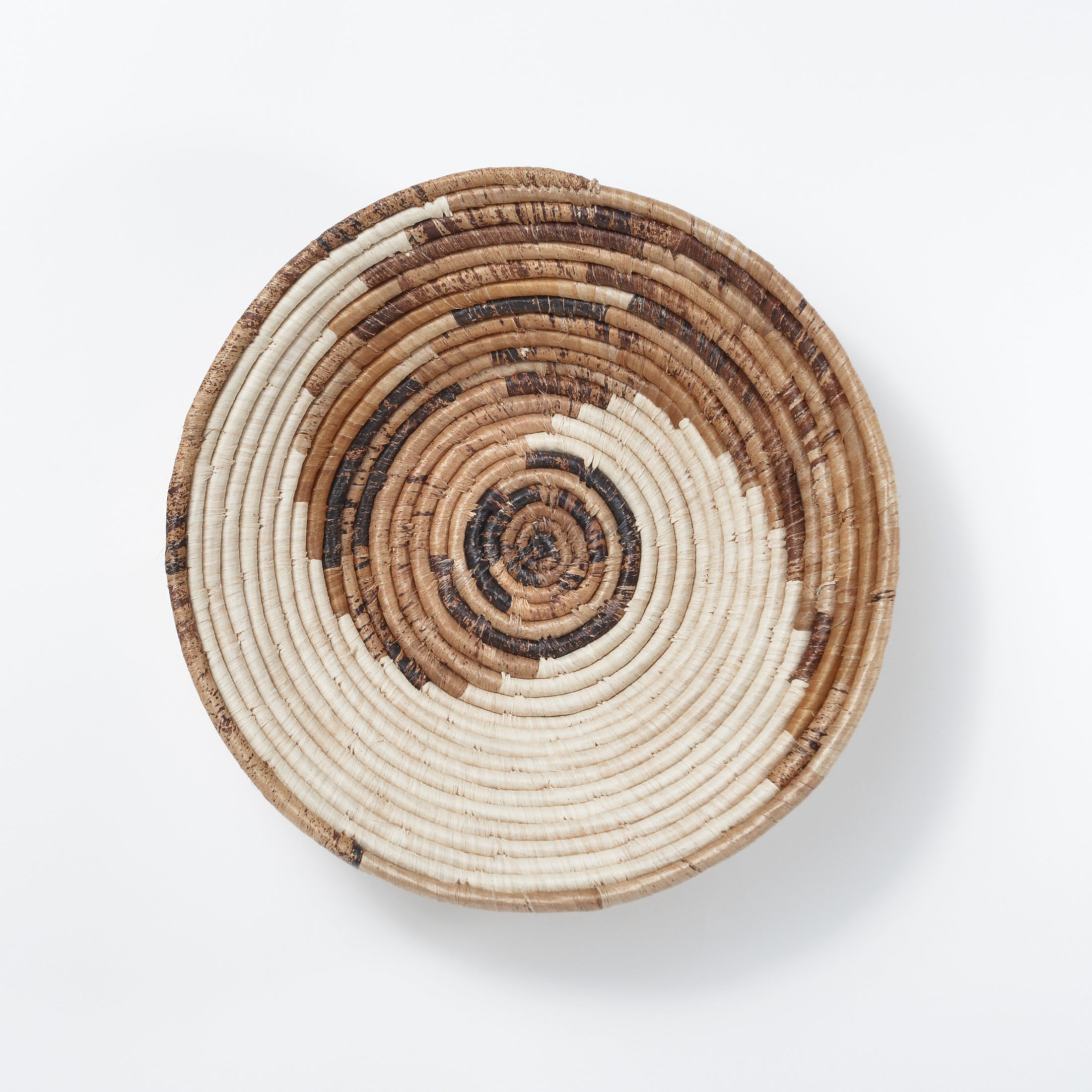 Banana Fiber Simple Spiral Basket