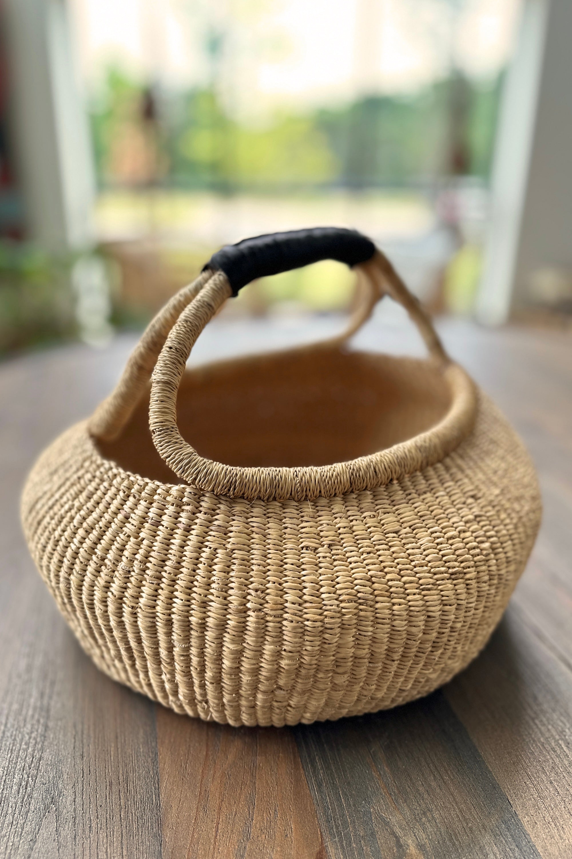 Double Weave Kettle Basket