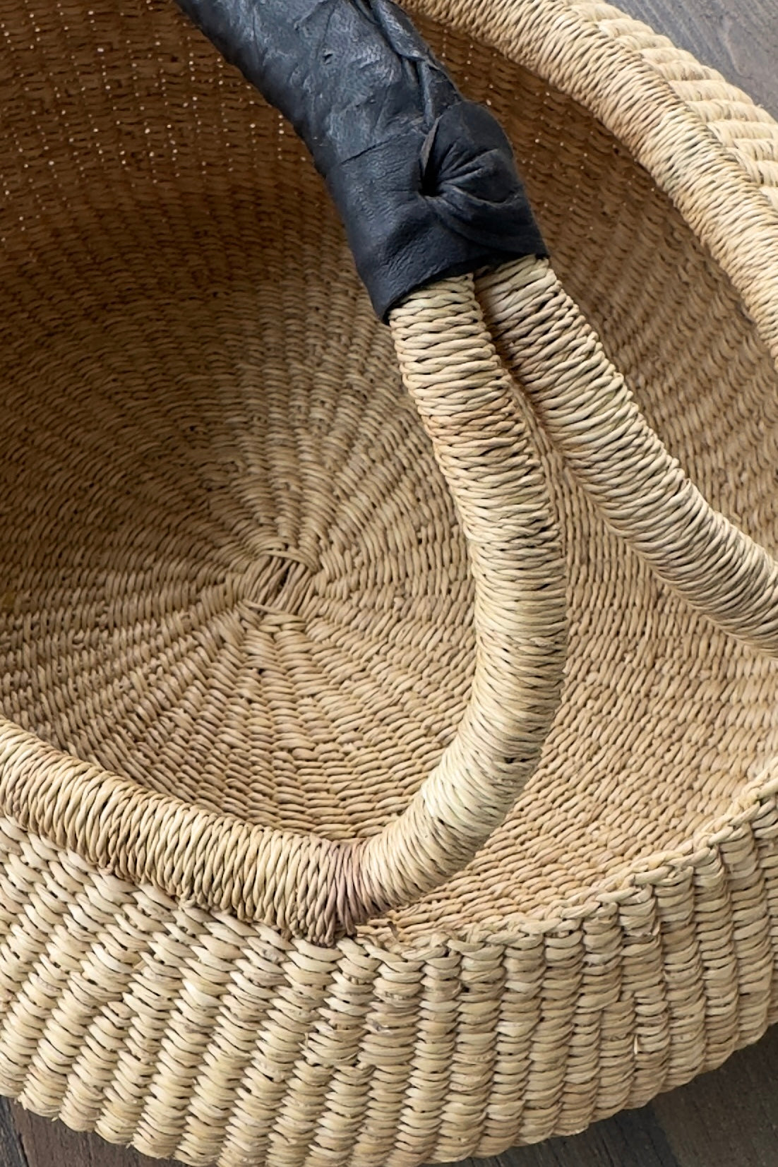 Double Weave Kettle Basket