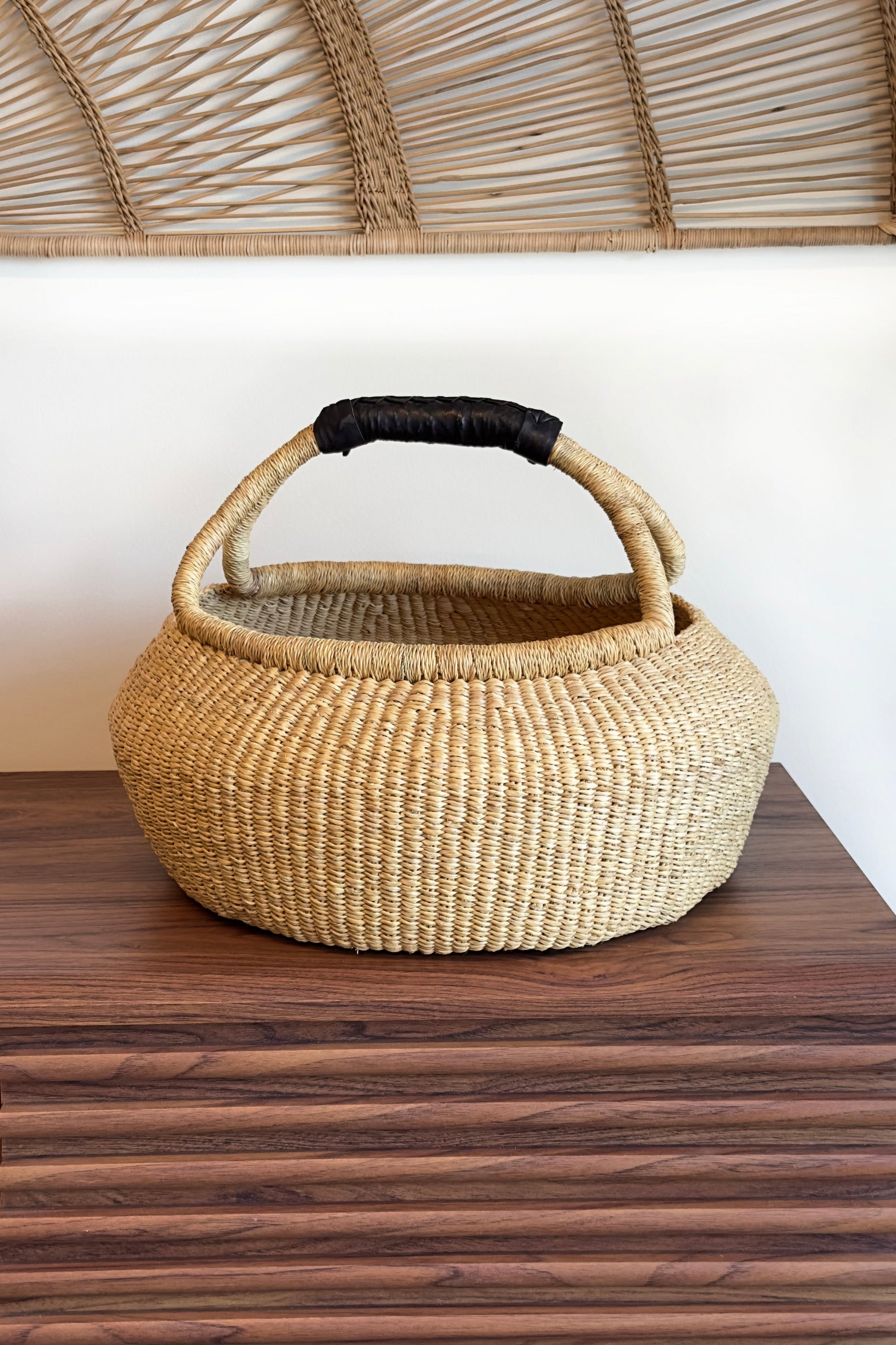 Double Weave Kettle Basket