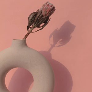 Off-White Polo Vase
