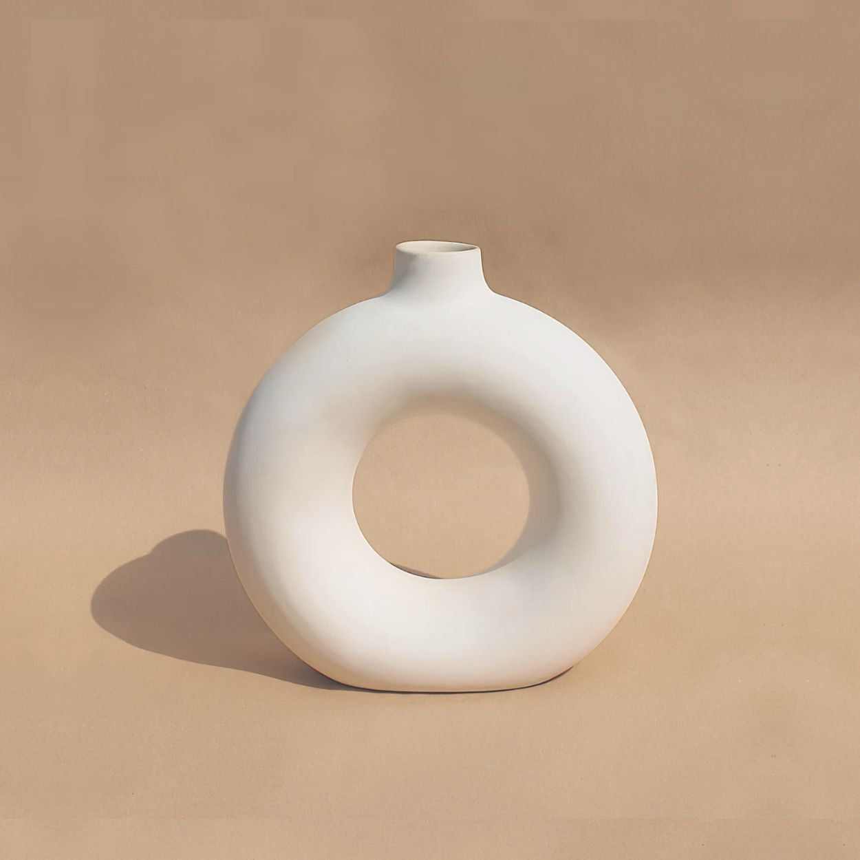 Off-White Polo Vase