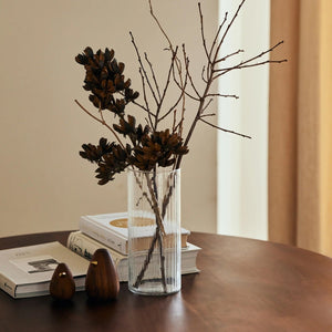 Medium Fluted Glass Vase