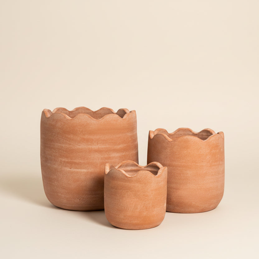 Small Wavy Planter