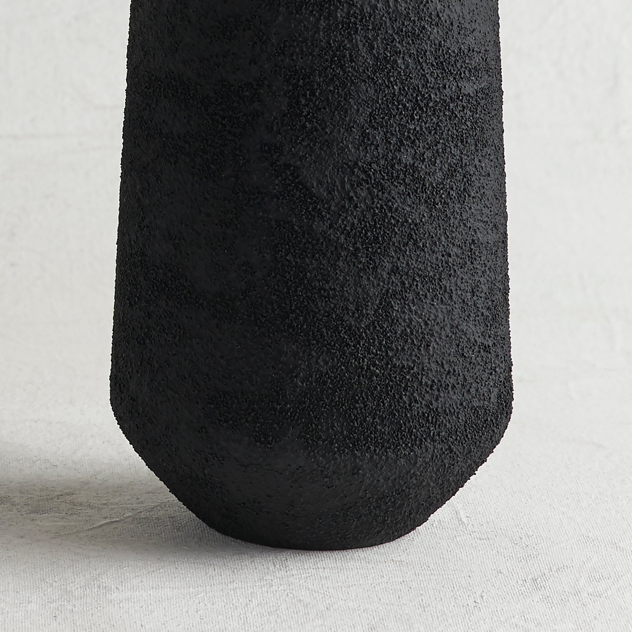 Black Lava Vase