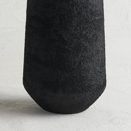 Black Lava Vase