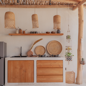 Small Rattan Utensil Holder